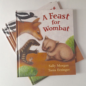 A feast for wombat - click here for a larger image